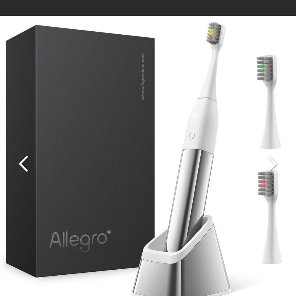 Alegria mystery color Sonic toothbrush sleek style works great